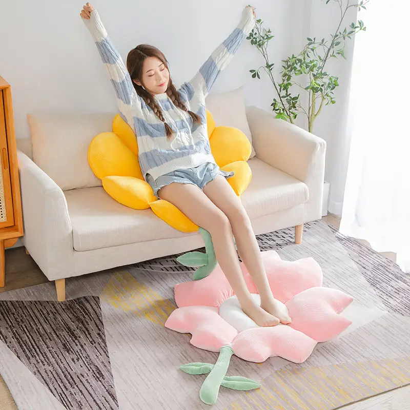 Tatami Cushion Maple Leaf Shape Home Sofa Chair Pillow
