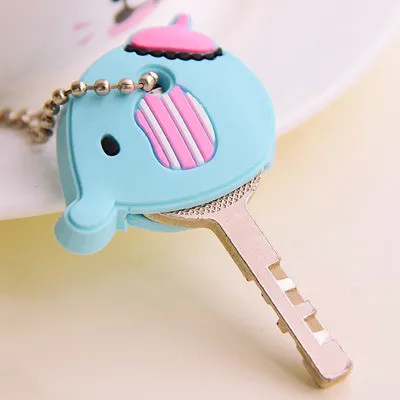 Creative Cute Silicone Cartoon Buckle Chain Baby Elephant - Shop at LoveMi