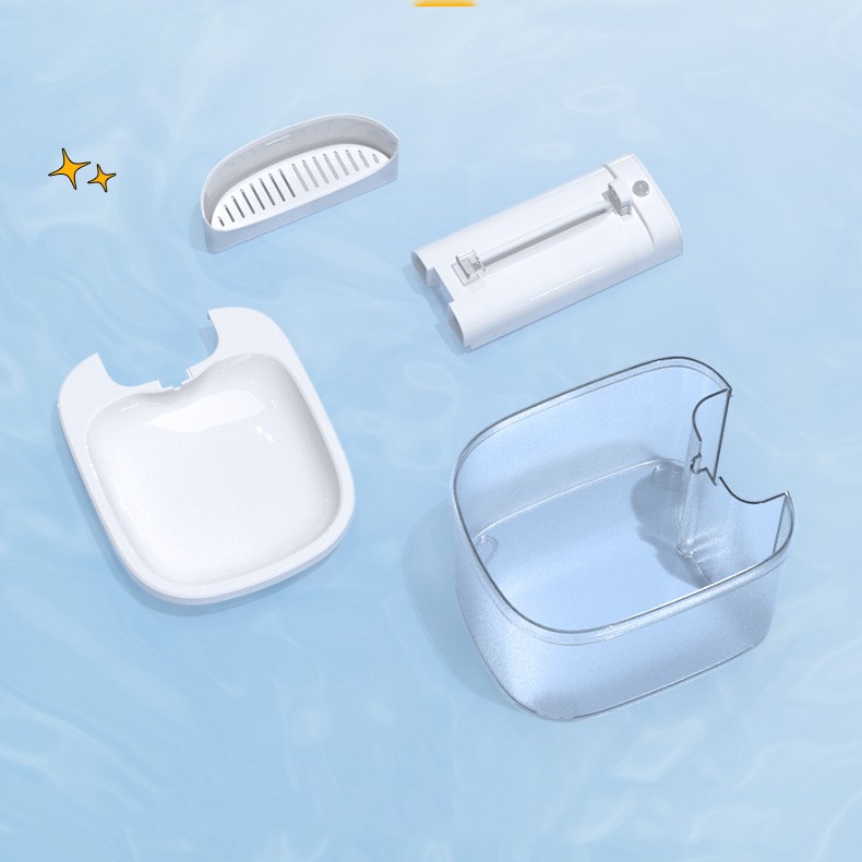 Беспроводной индукционный диспенсер для воды для домашних животных