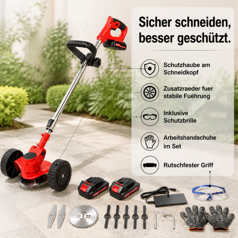 21V Cordless Grass Trimmer