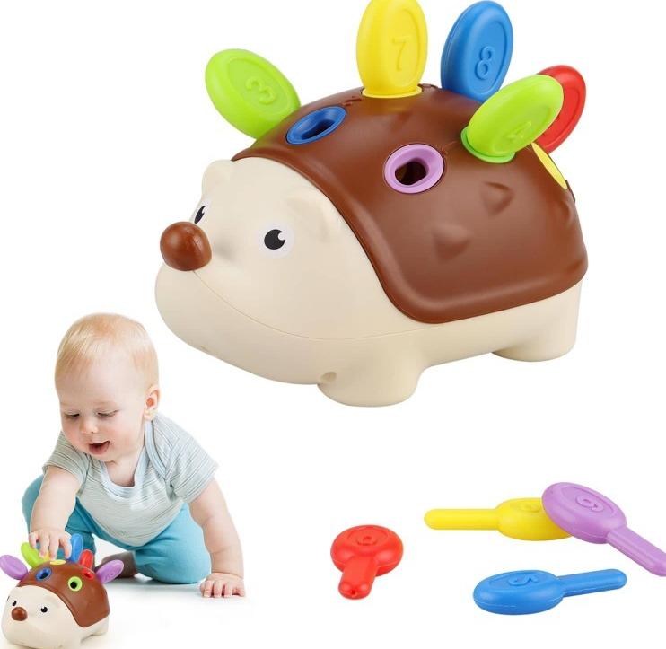 Hedgehog Educational Toy Set1Hedgehog And 10 Colorful Numbered Quills Ideal Birthday Or Christmas Gift For Toddlers Aged 1 -3 7