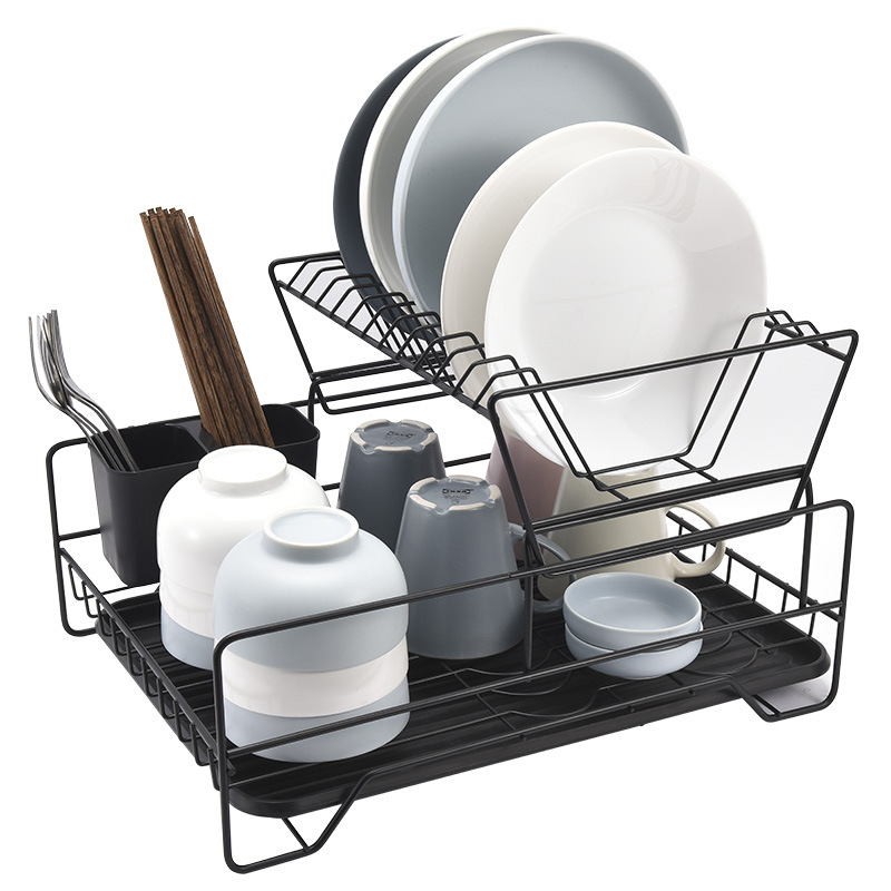 Title 2, Multifunctional Double-layer Draining Rack