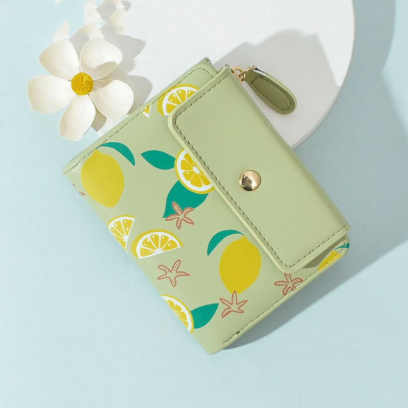 Women's Fashion Simple Tri-Fold Wallet Coin Purse