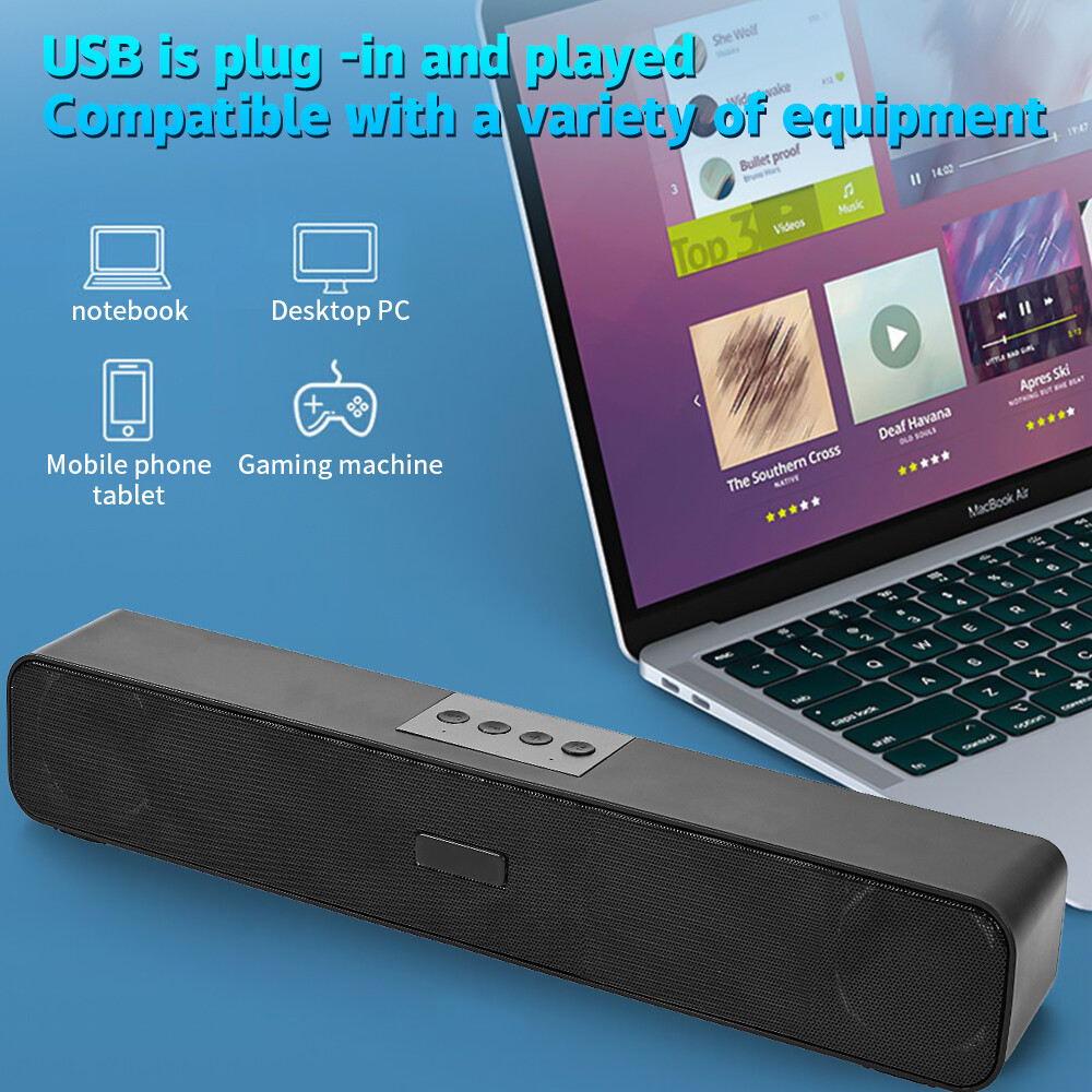 Bluetooth Sound Bar trådløs TV Soundbar 3D Home Theater - Bilde 1
