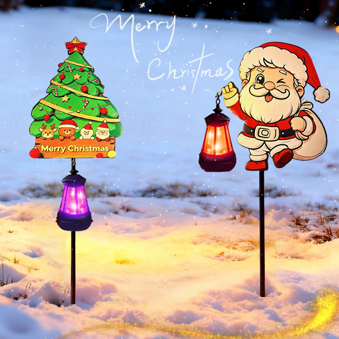 Self Pickup Only---Snow Colored Lights Christmas Tree_voghion.com