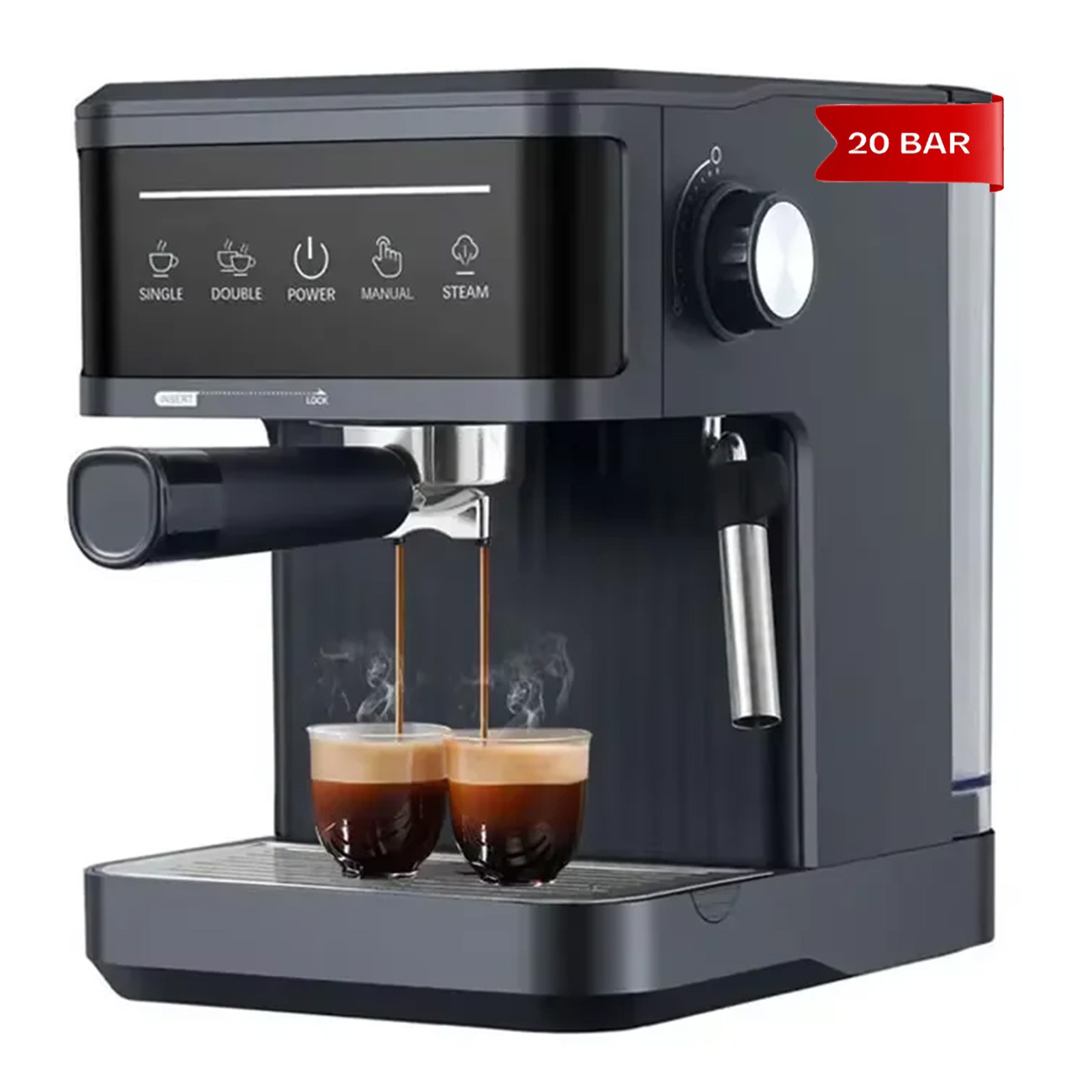 Electrical Coffee Maker Smart Machine Milk Frother Espresso Cappuccino — image 7