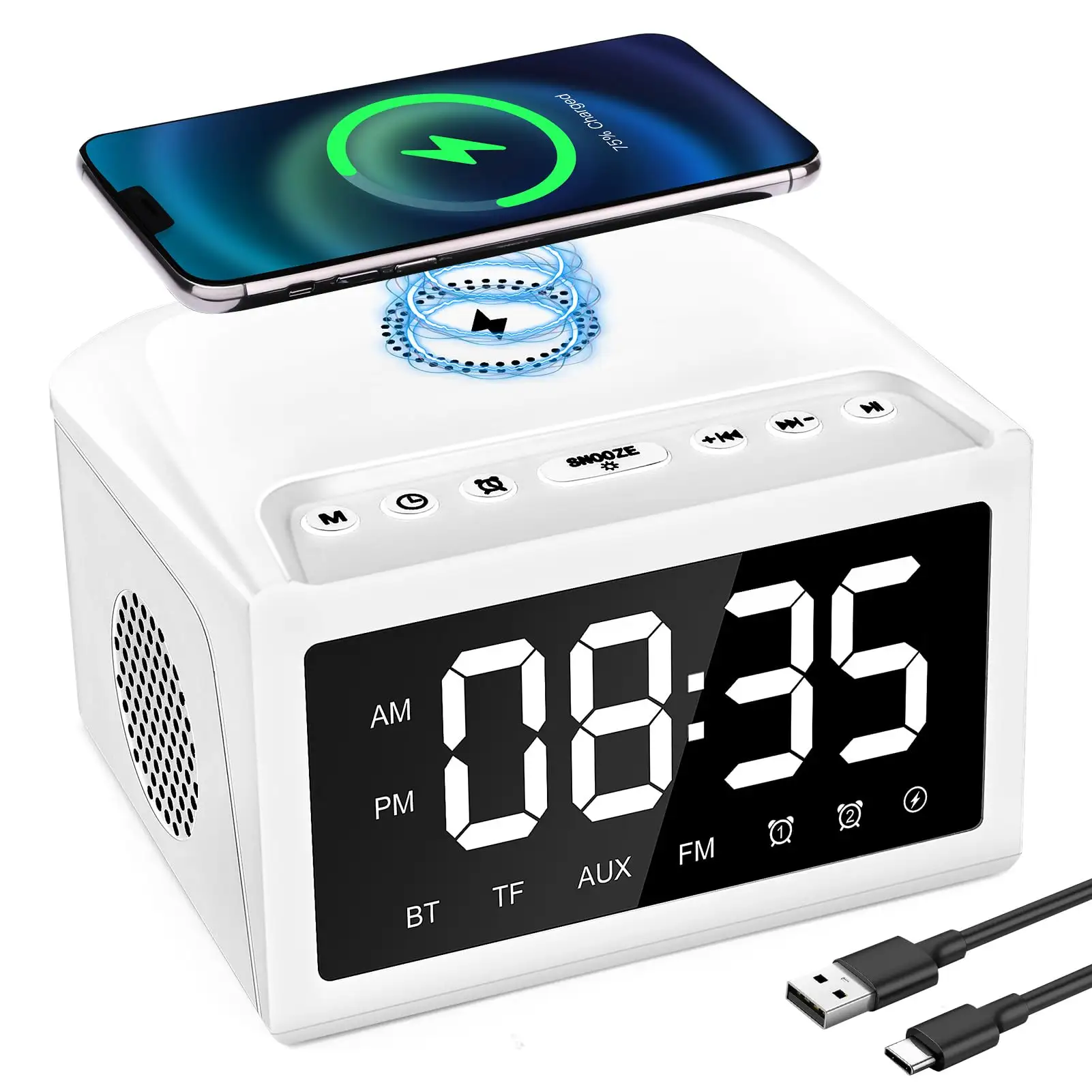 Alarm Clocks Bedside, Digital Clock Radio