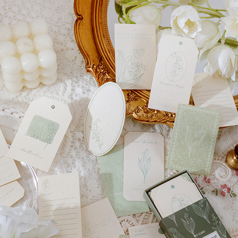 Strawberry Letterpress Matchbox Material Paper Sticky Notes