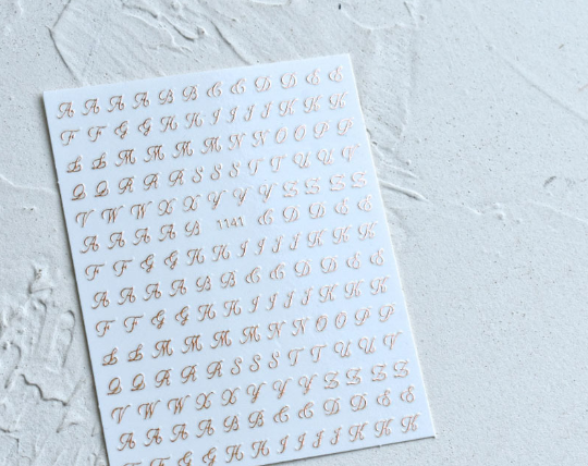 Women's New Gilding Nail Care Sticker