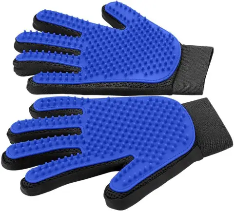 Upgrade Pet Grooming Gloves Cat Brushes for Gentle Shedding