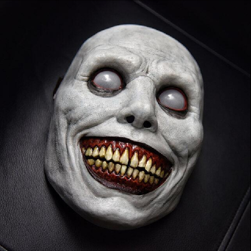 Halloween Scary White Eyed Demon Mask — foto 3
