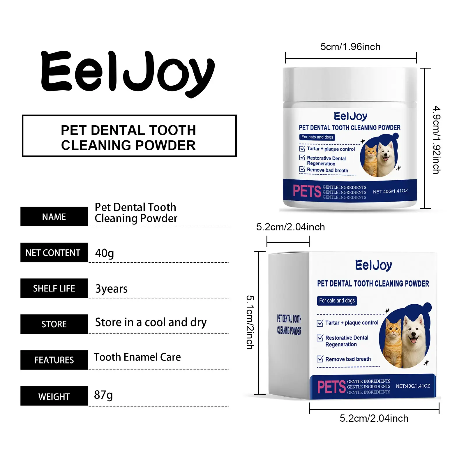 Pet Teeth Cleaning Powder