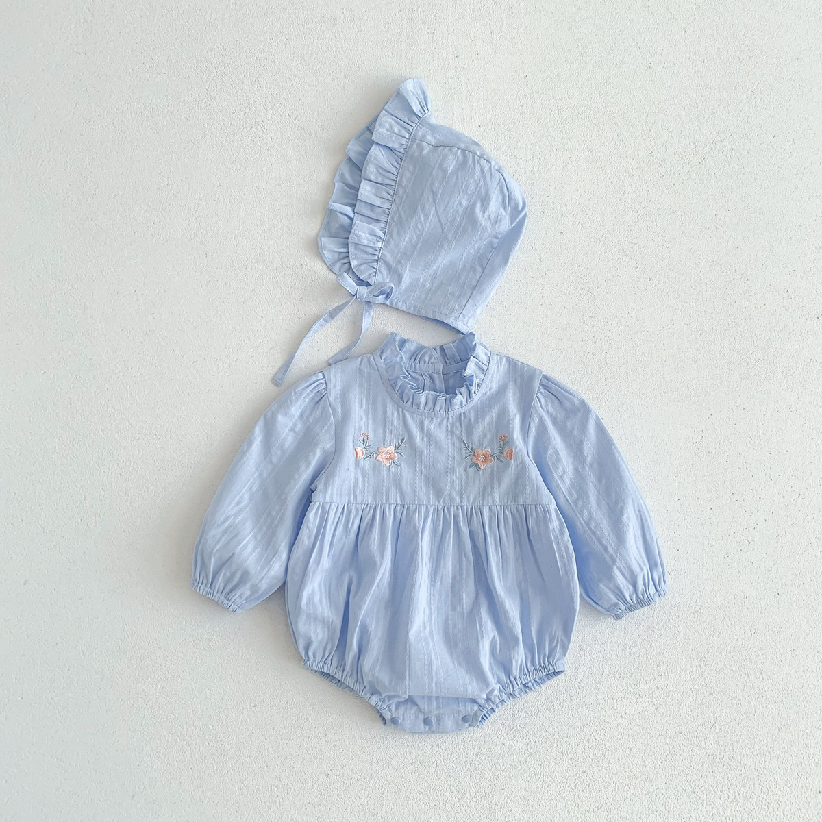 Baby Girl's New Exquisite Embroidered Romper