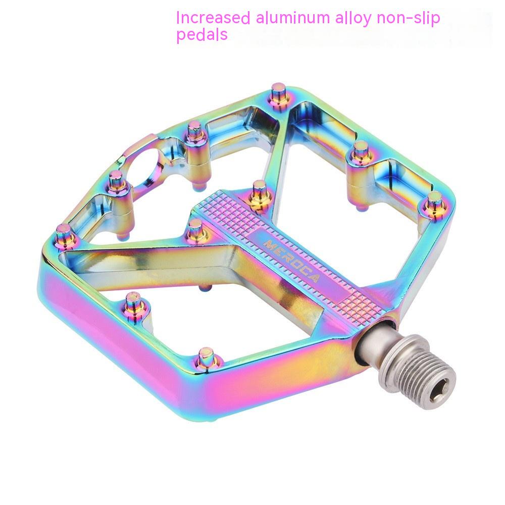 Title 1, Aluminum alloy mountain bicycle pedals offer su...