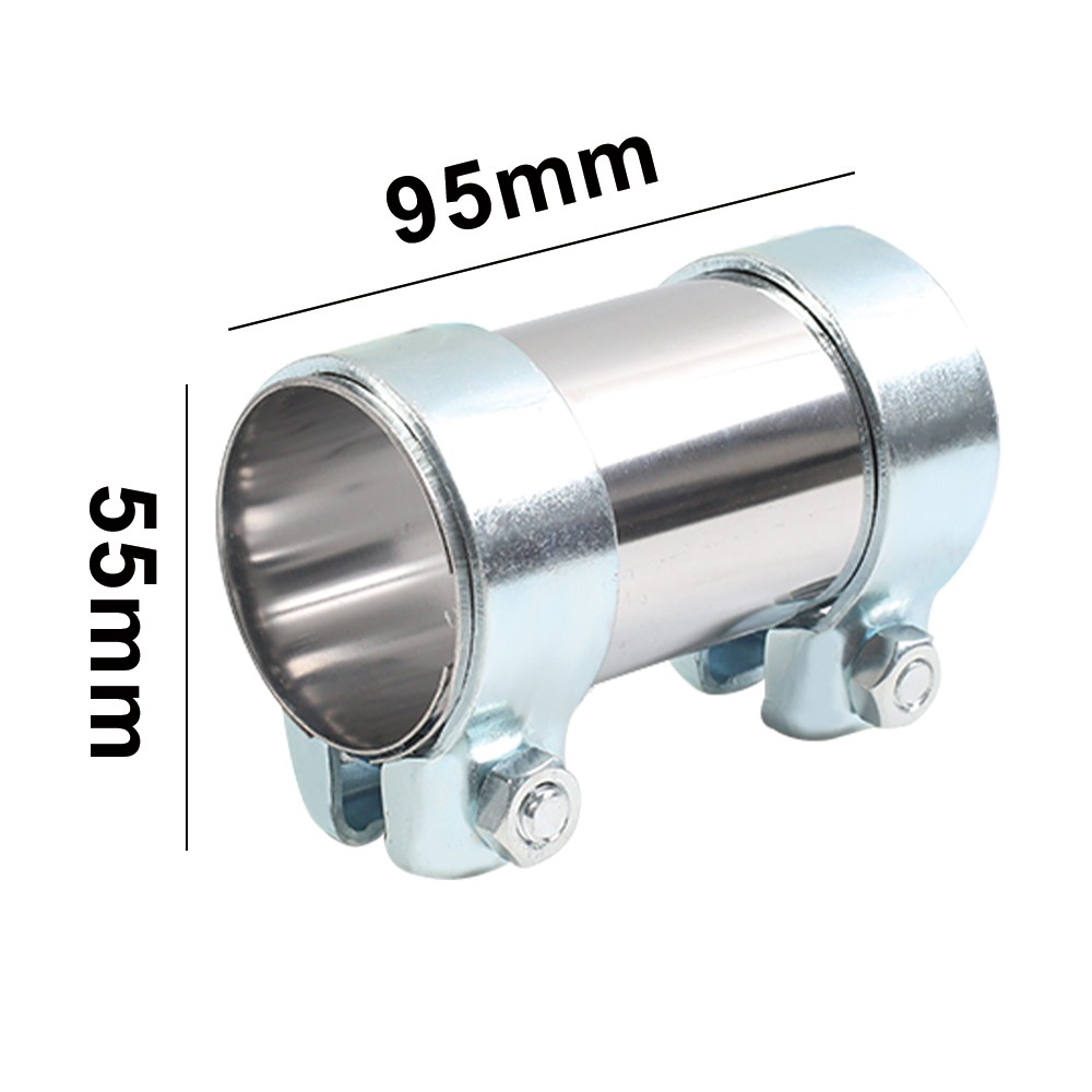 55 X 95mm Exhaust Pipe Sleeve Connector Clamp A Udi VW Seat Skoda 1K0253141M — image 8