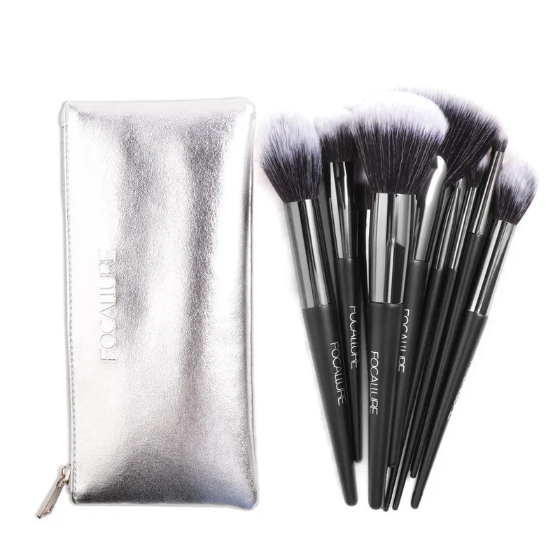 Makeup Brush Set Ten Pack Complete Set For Beginners Beauty Tools Powder Brush Eye Shadow Brush - 10Pieces