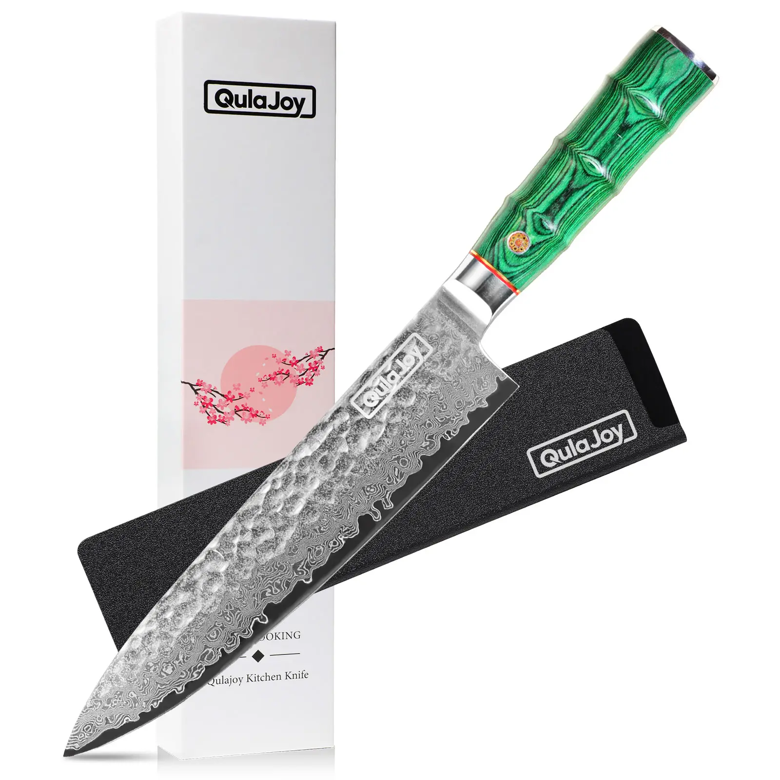Qulajoy Japanese Chef Knife 8 Inch, 67