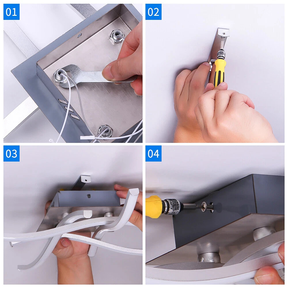 Black-Wave Light -4 Strip Remote Control 2.4g Memory