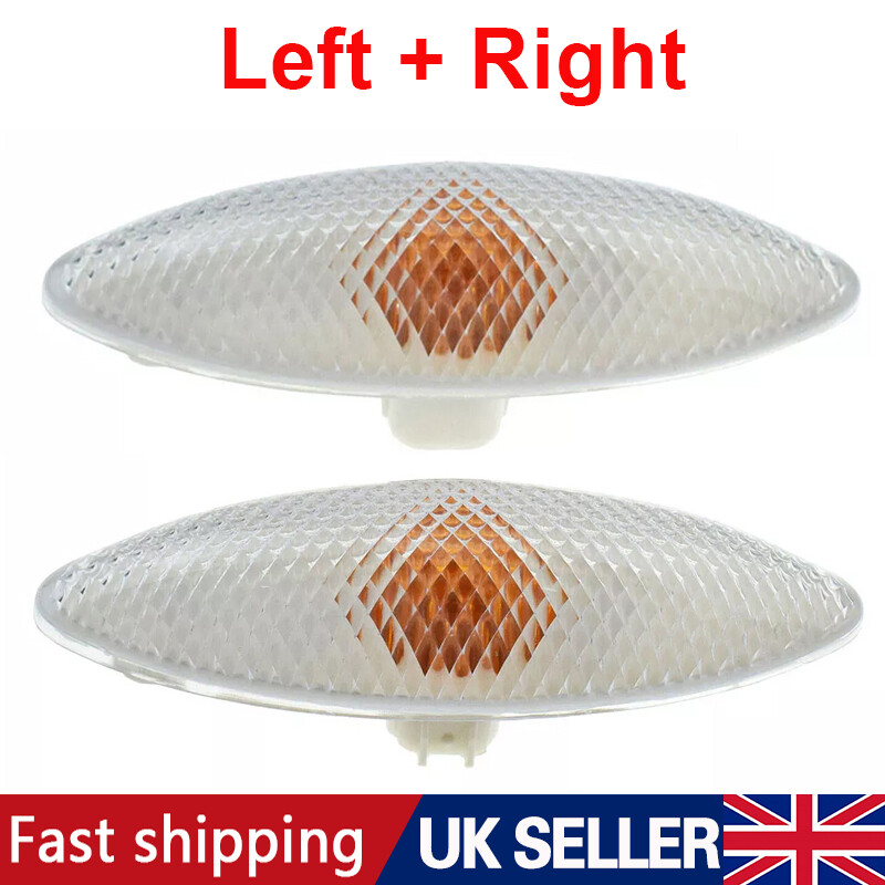 2PCS FOR Yaris 1999- Clear Side Indicator Repeater Left & Right Sides — image 5
