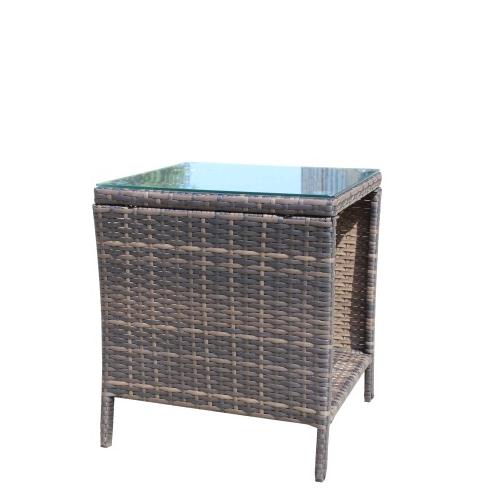 Outdoor Patio Furniture 1 Coffee Table With Clear Tempered Glass — foto 13