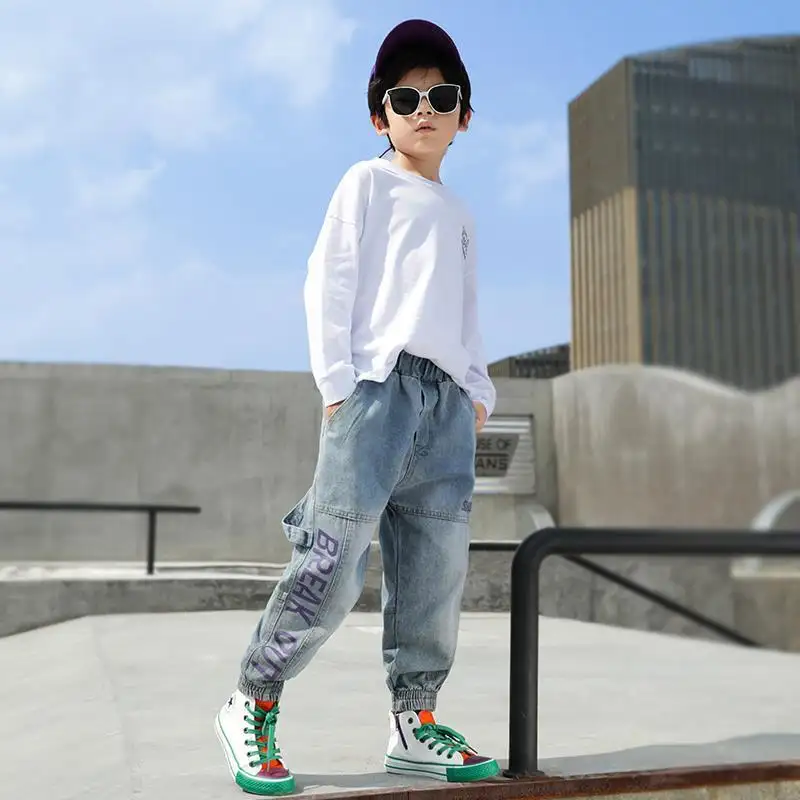 Boys' Jeans And Trousers Primary School Students