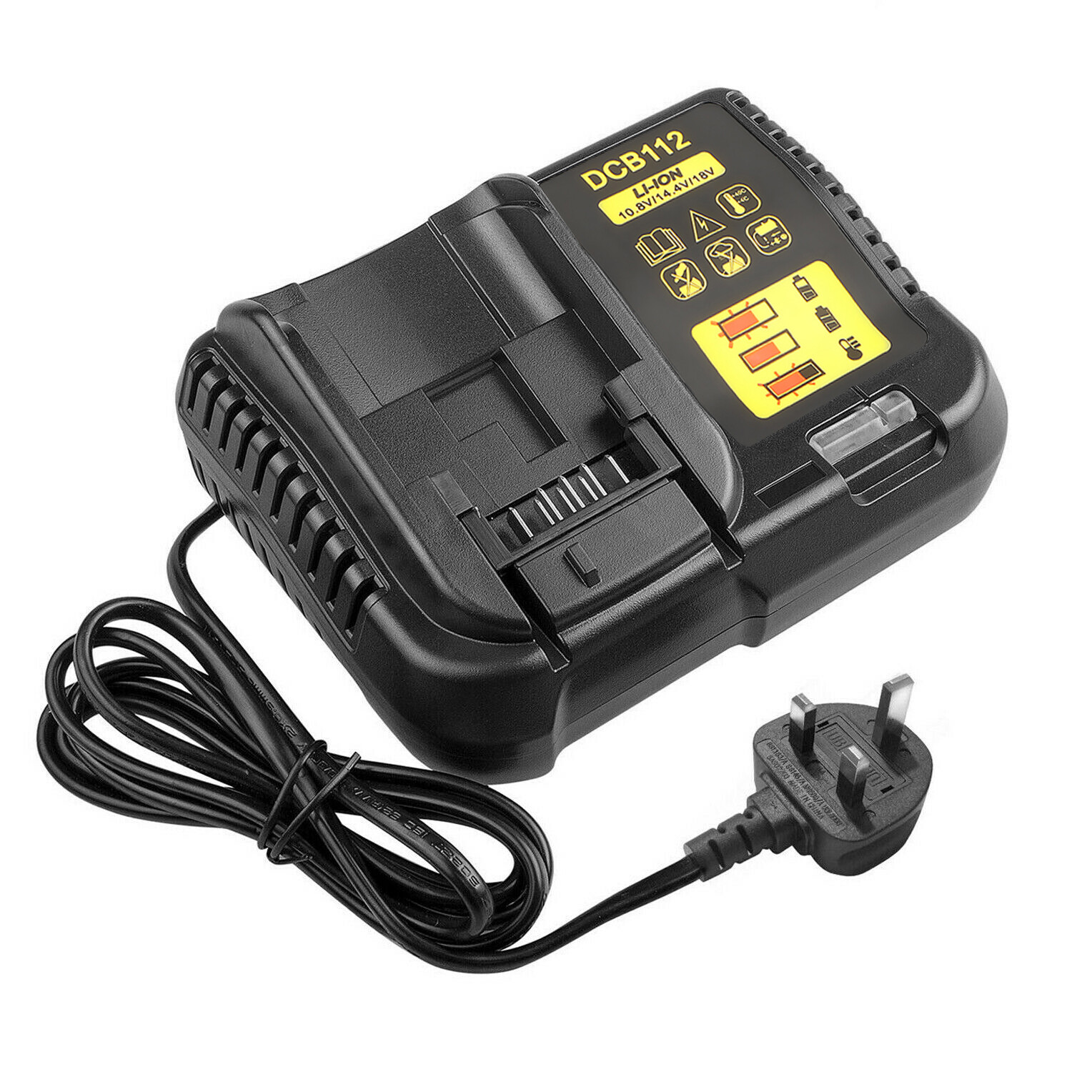 Battery Charger Replace For  DCB112 10.8V-18V DCB182 DCB200 DCB184 DCB180 — foto 8