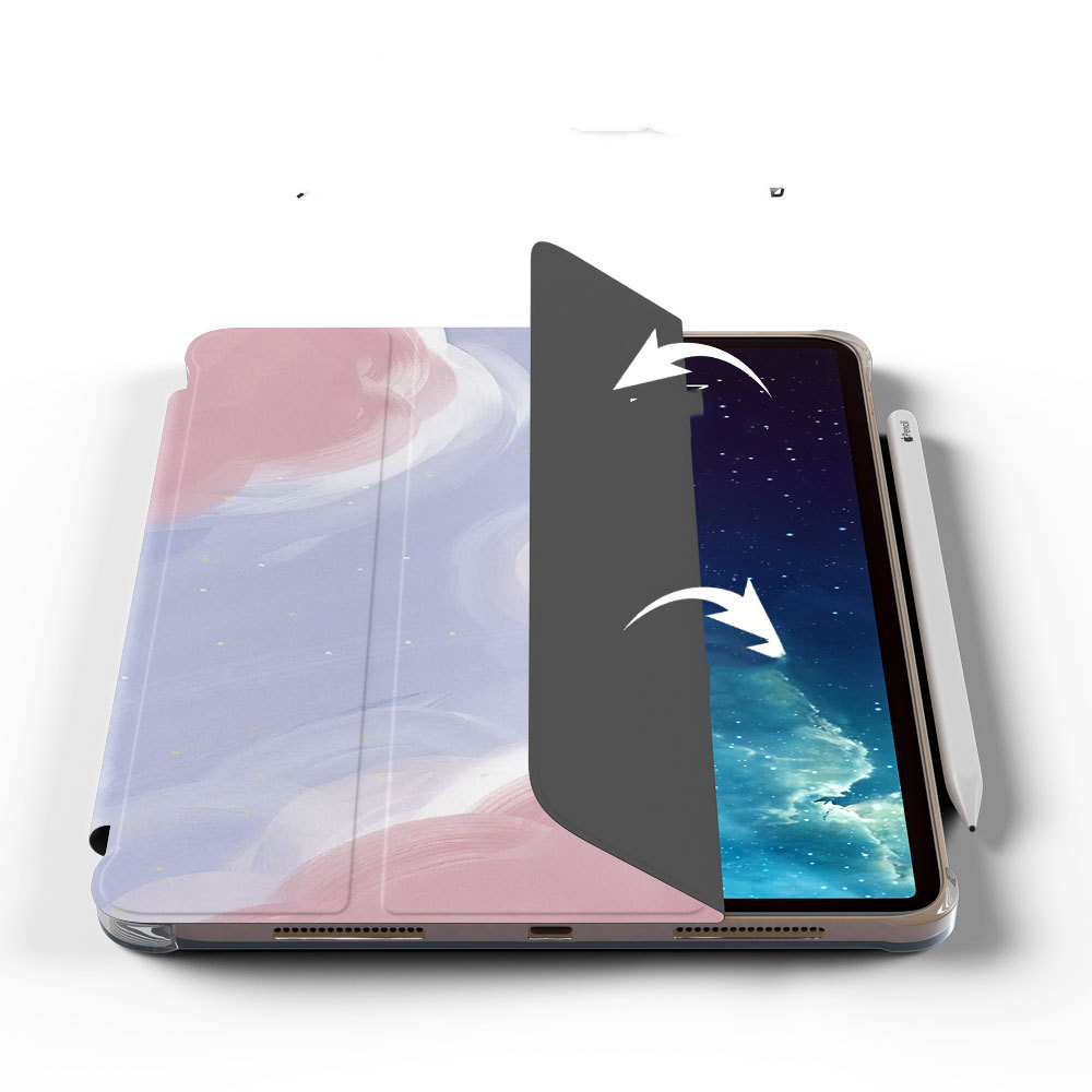 Literature And Art Simple Tablet With Pen Tray Protective Case — foto 2