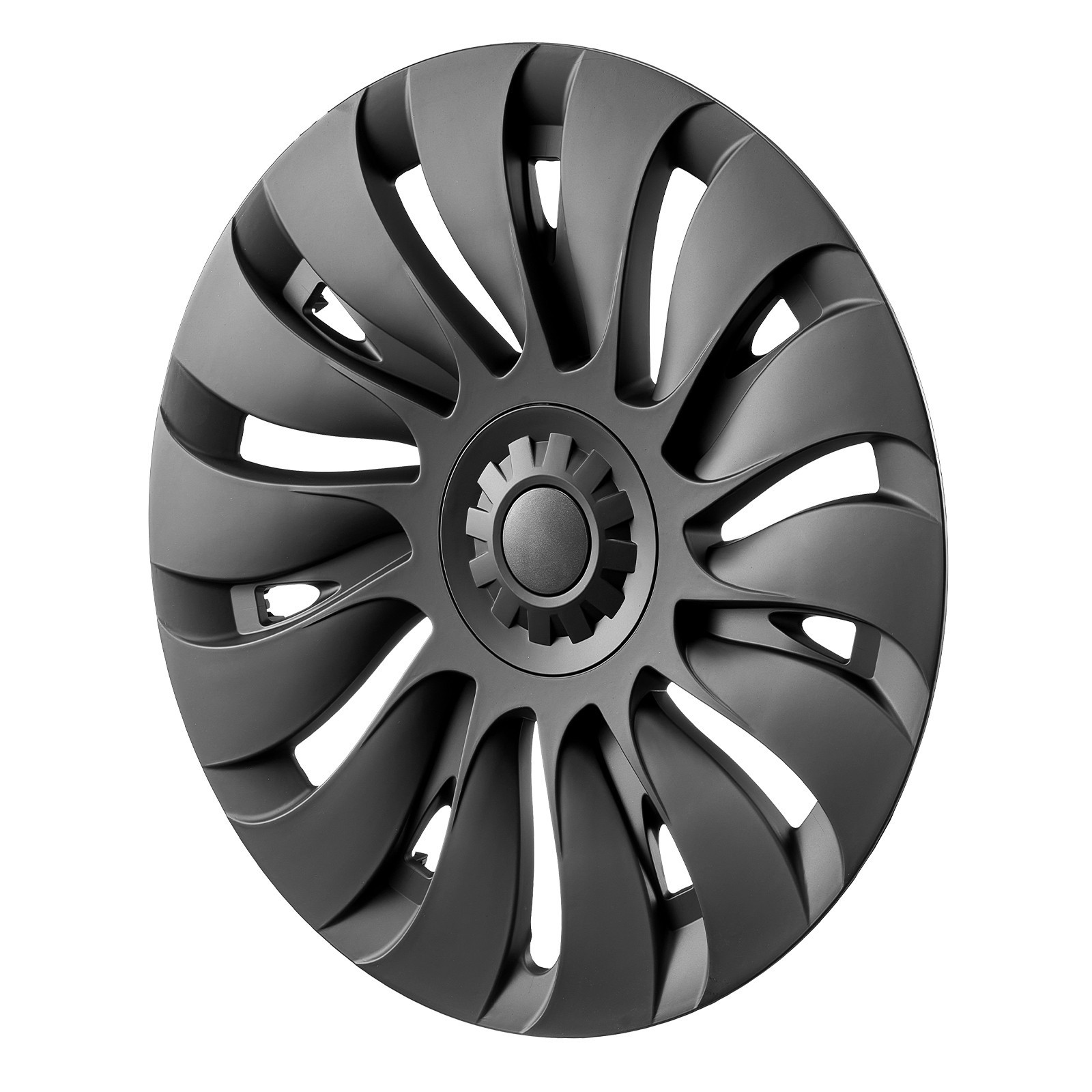 4PCS 19 Inch Wheel Cover Hubcaps Rim Matte Black For Tesla Model Y — image 9