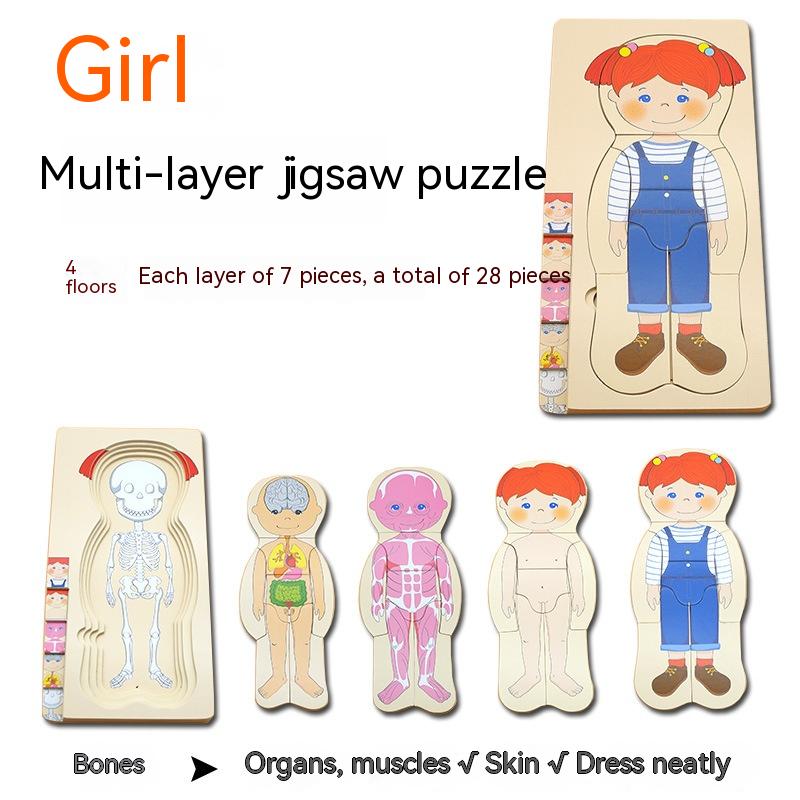 MT Girl Multi Layer Puzzle