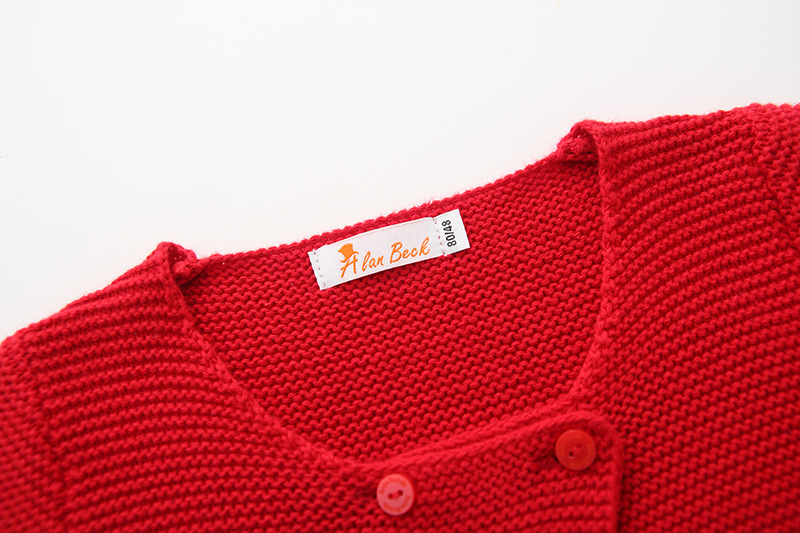 Title 5, Gebreide cardigan voor babys en peuters, lange...