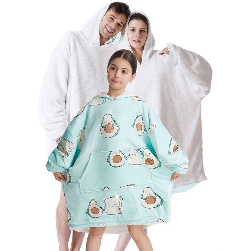 Title 29, Printed Parent-child Both Sides Can Wear Mink W...