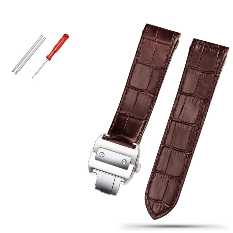 Cowhide Strap Bow Buckle For Men And Women