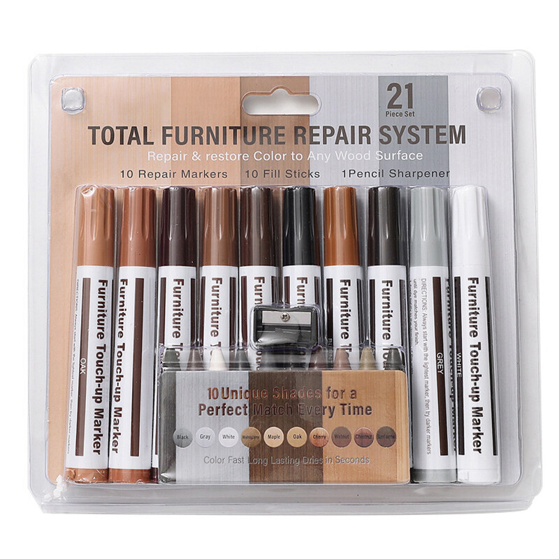Laminate Floor Worktop Furniture Repair Kit Wax System