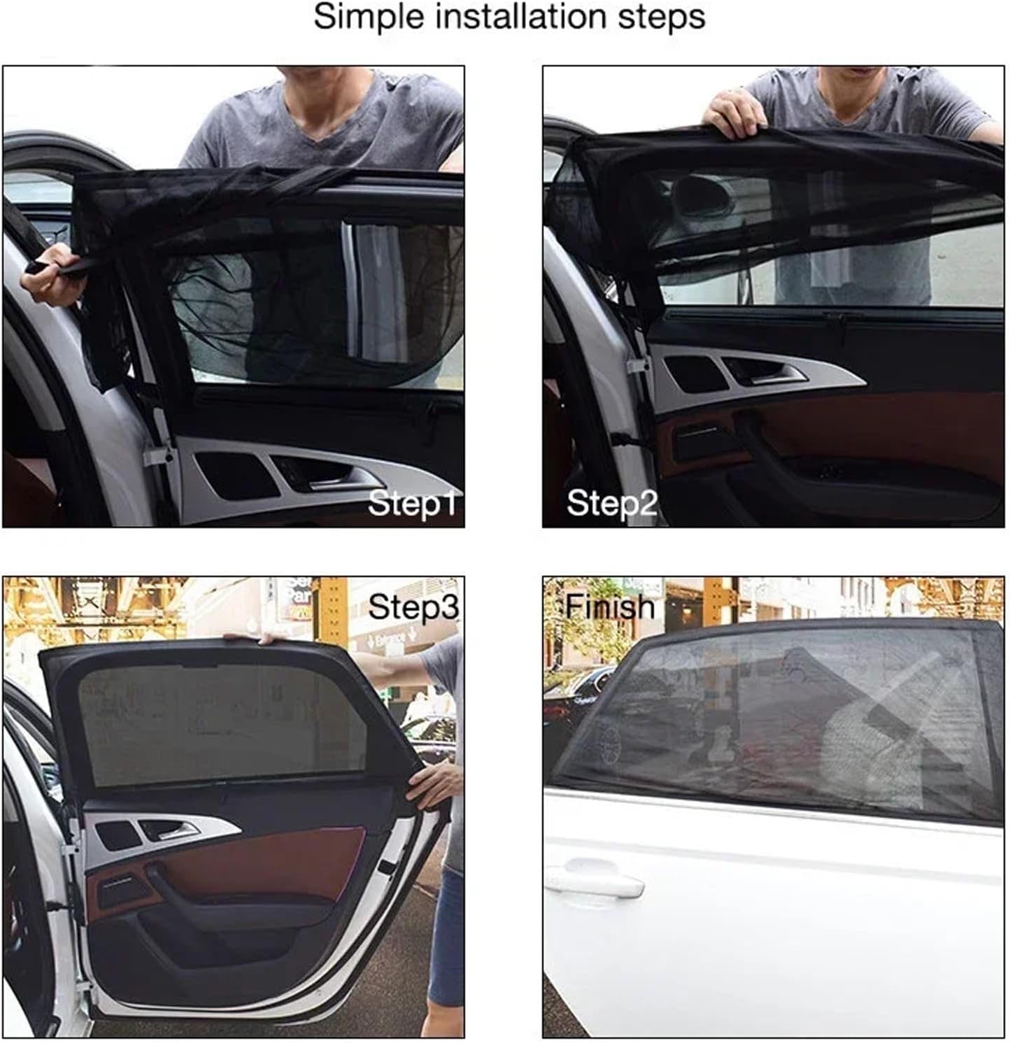 Car UV Protect Sun Shade Curtains