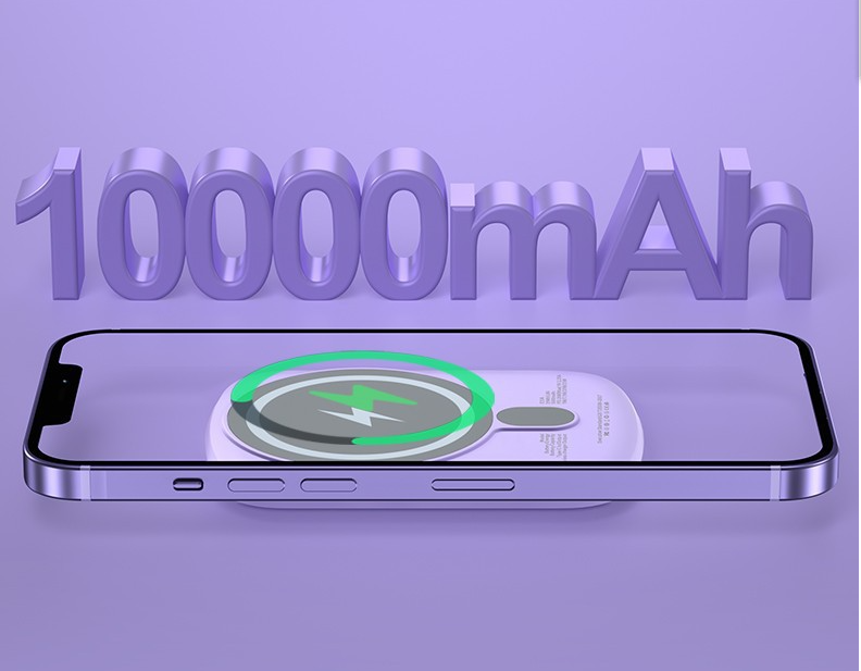 Fast Charging Compact And Portable Magnetic Wireless Power Bank - Image 8