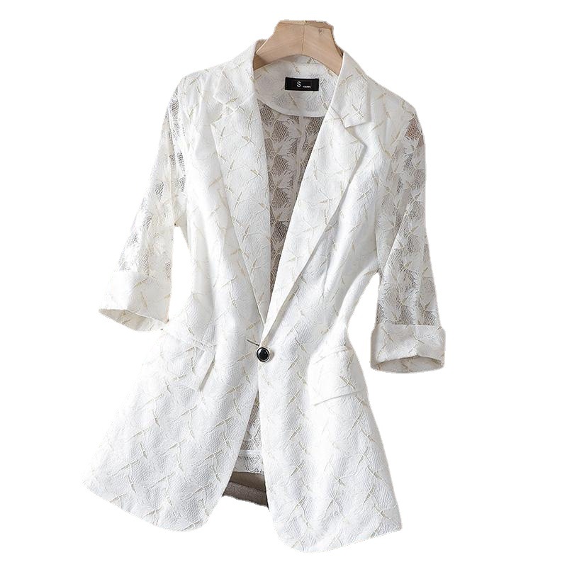 Women's Thin Lace Sun Protection Suit Jacket