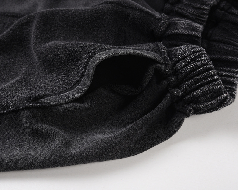 Ins Casual Pocket Stitching Heavy Industry Washed Shorts