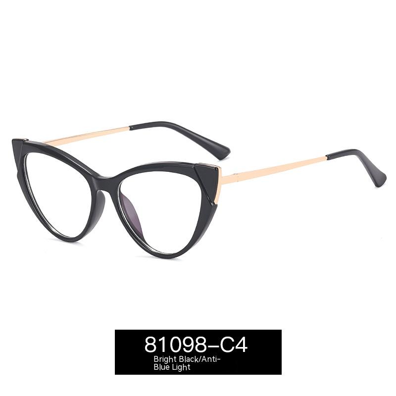 Title 11, Cat Eye Anti-blue Light Large Frame Slim Look O...