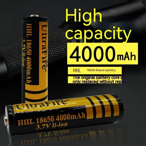 18650 Pointed Lithium Battery for Strong Light Flashlights