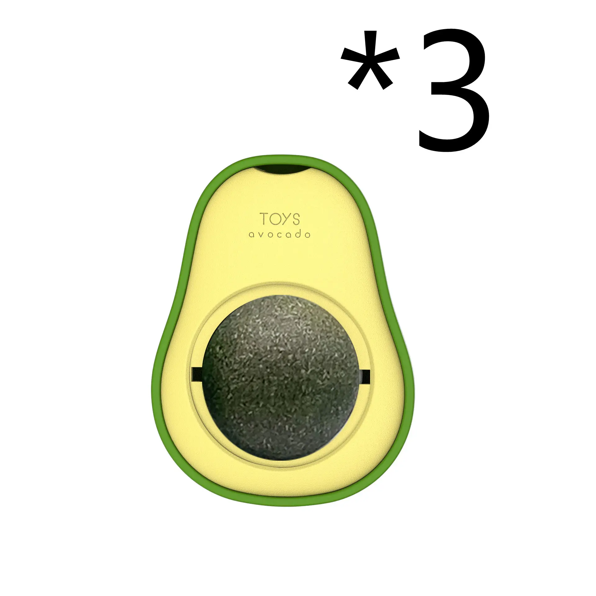 Avocado Cat Mint Multifunctional Catnip Toy 360