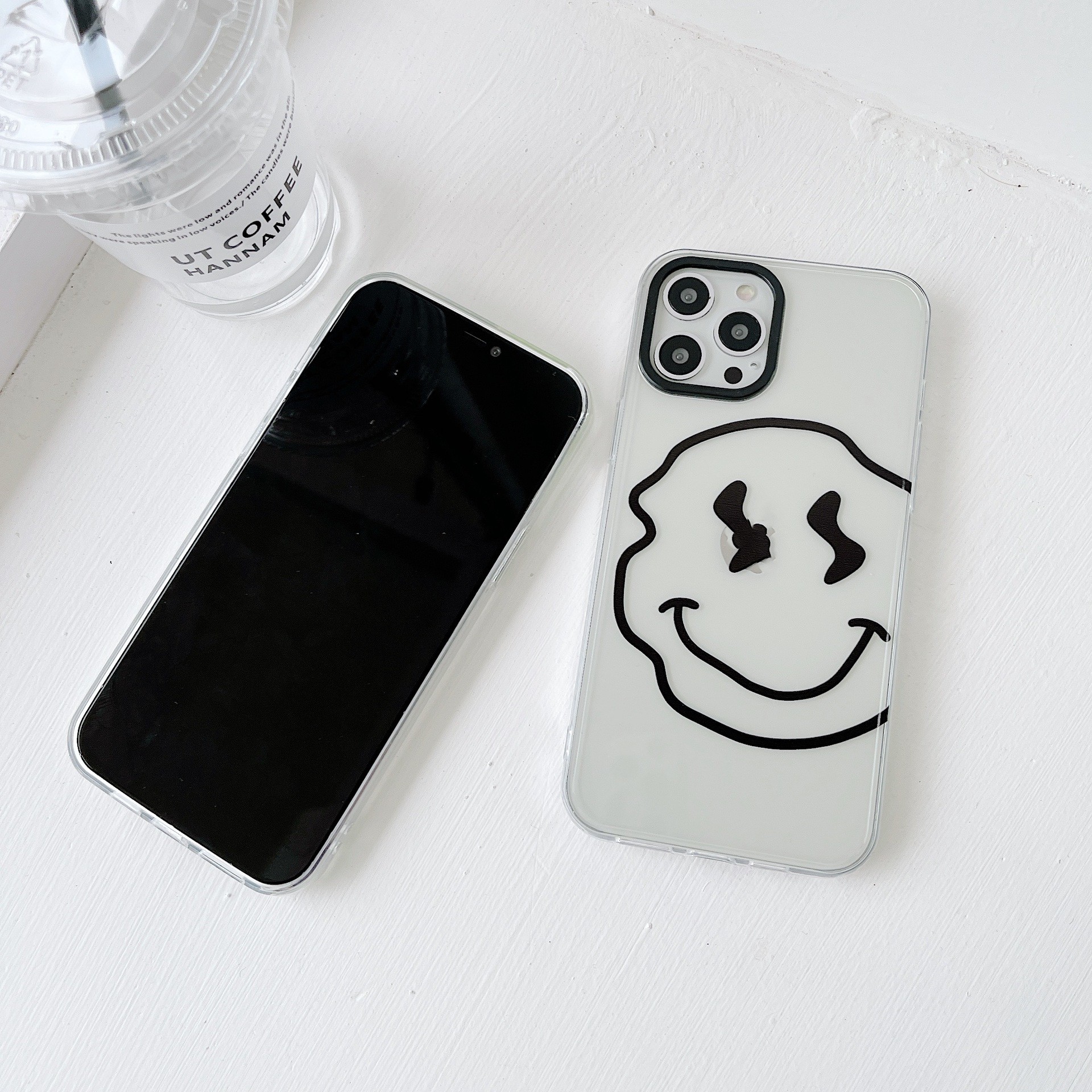 Ins Simple Square Ring Twist Case - Image 2