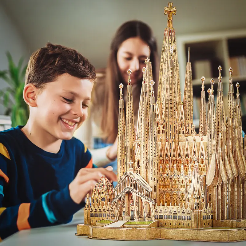 Le Cube Sagrada Familia Cathedral LED Version