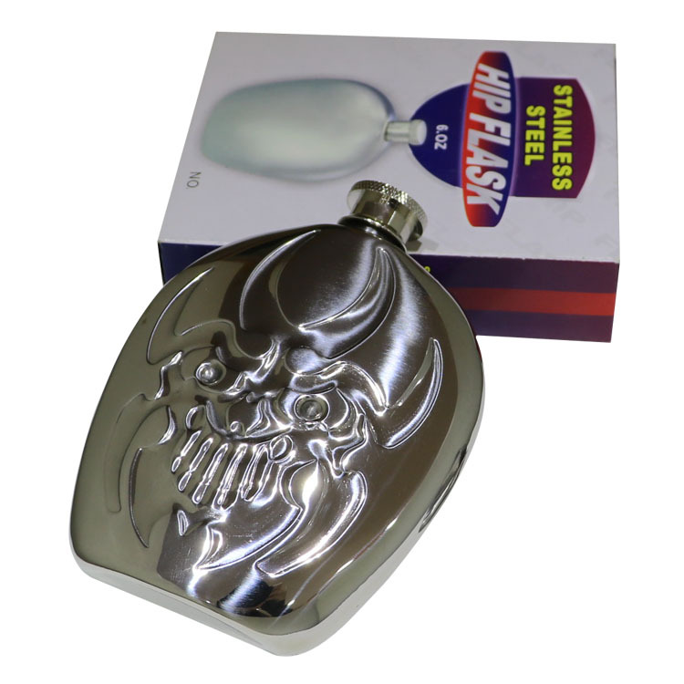 Ghost Head Flask Mirror Wine Set (Single jug)