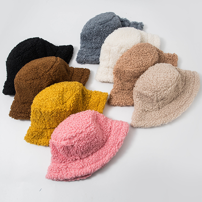 Title 12, Lamb plush tide fisherman hat