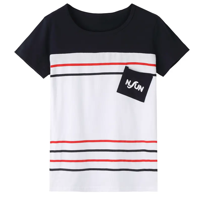 Color Matching Pocket Family Suit Parent-child Short
