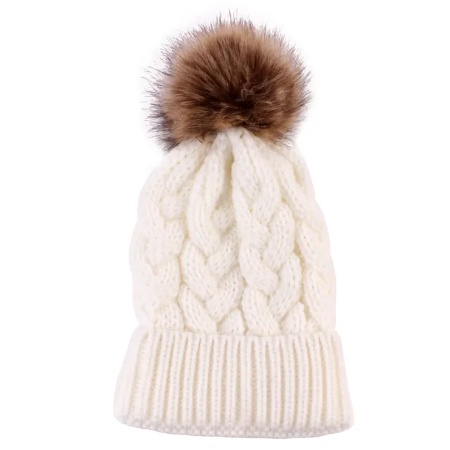 Fashionable Ladies Knit Pullover Warm Woolen Hat Black - Shop at LoveMi