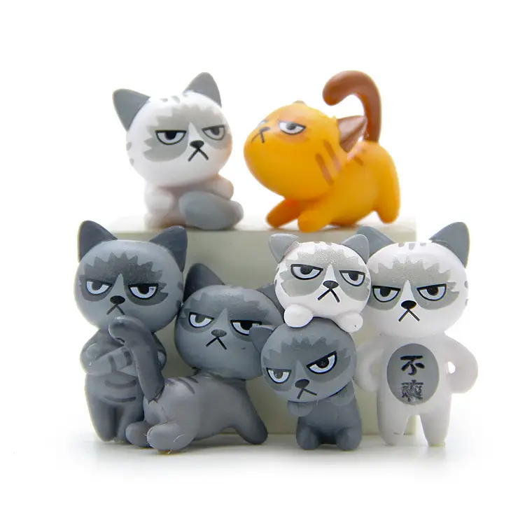 Cute Cat Micro Landscape Gardening Landscape Doll Decoration