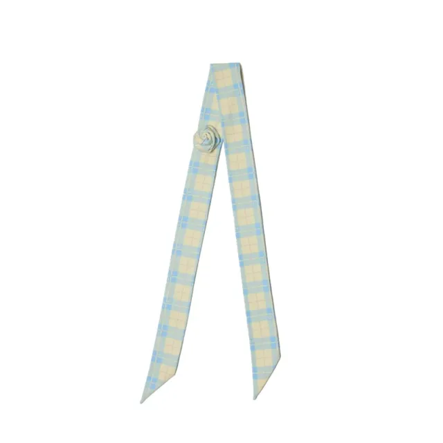 Scarf And Lace Patchwork Suspender Vest Fancy Silk Scarf - Shop at LoveMi