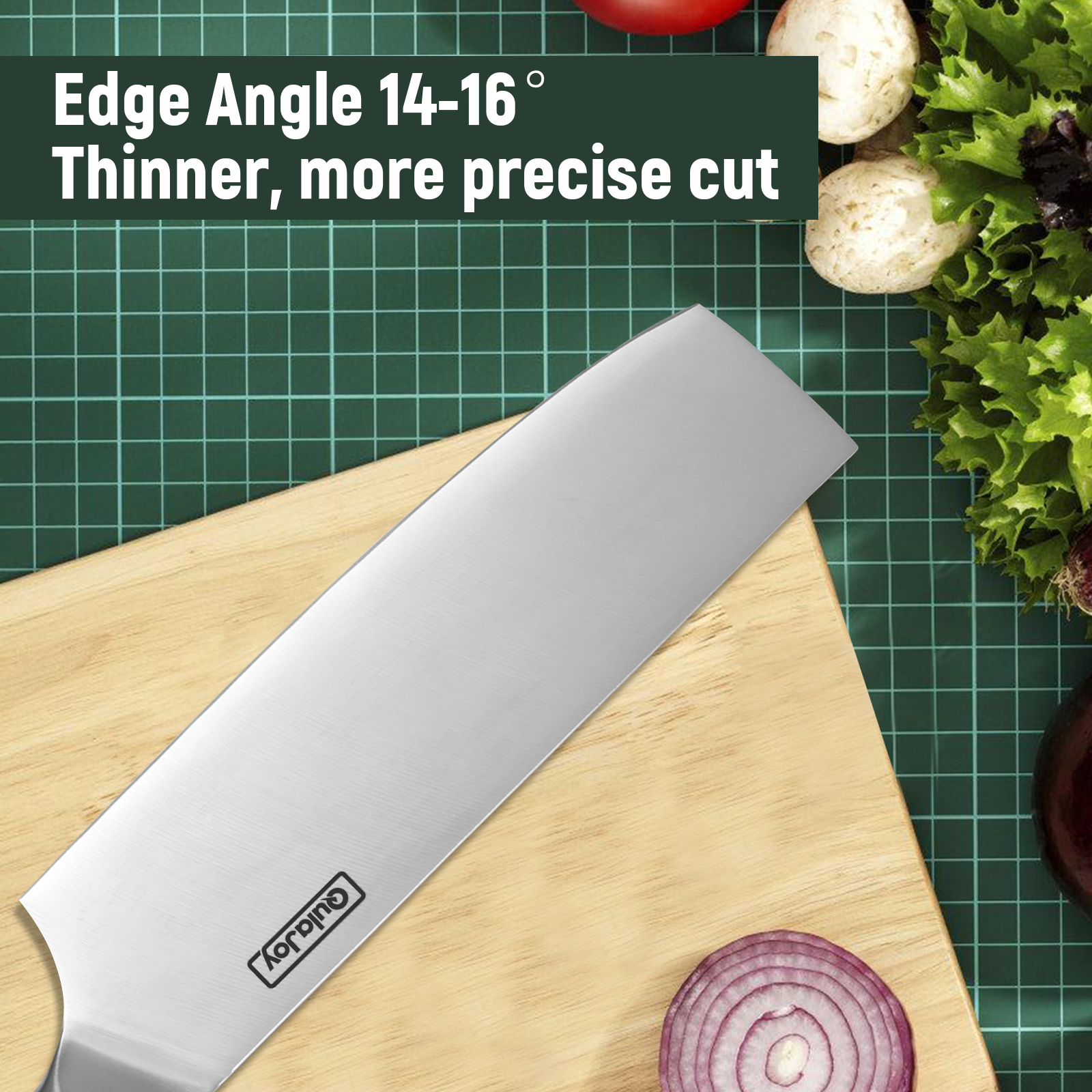 Japanese Veggie Cleaver with Wooden Handle. Whether you're a professional chef or an aspiring home cook, this kitchen cleaver knife is a valuable addition to your culinary arsenal. Experience the perfect blend of style, functionality, and durability with 