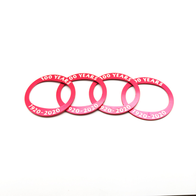 Aluminum Alloy 100th Anniversary Commemorative Car Modification Sticker — foto 6
